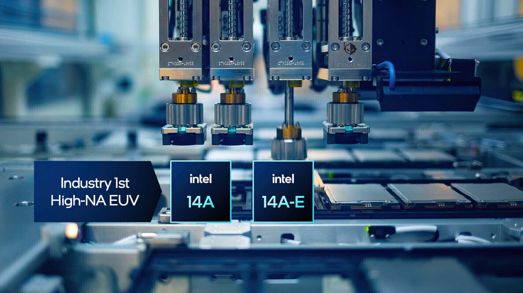 Intel’s 14A node is set to enter risk production in 2028, with 10A and 7A nodes also included on the roadmap.