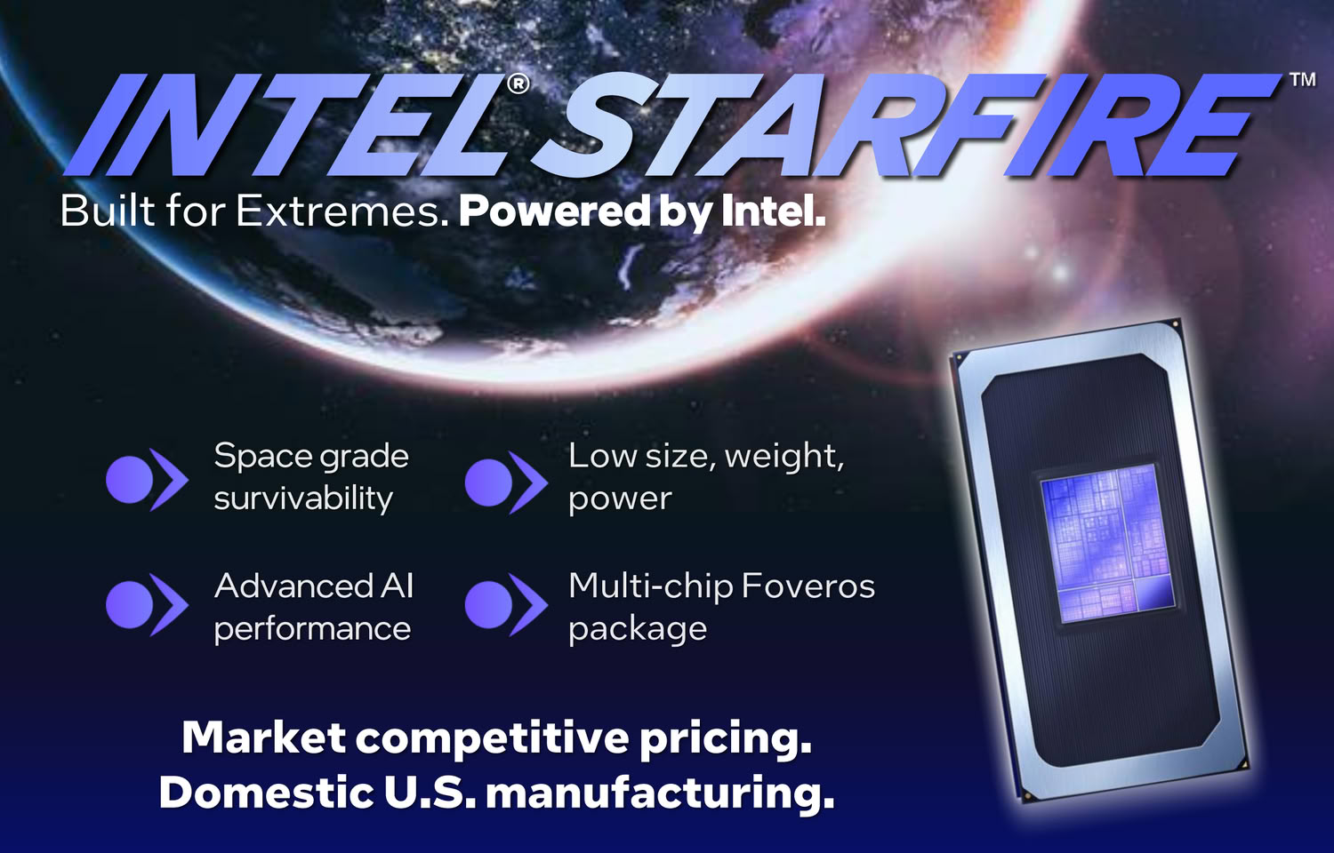 Intel 18A Silicon Heads to Space in 